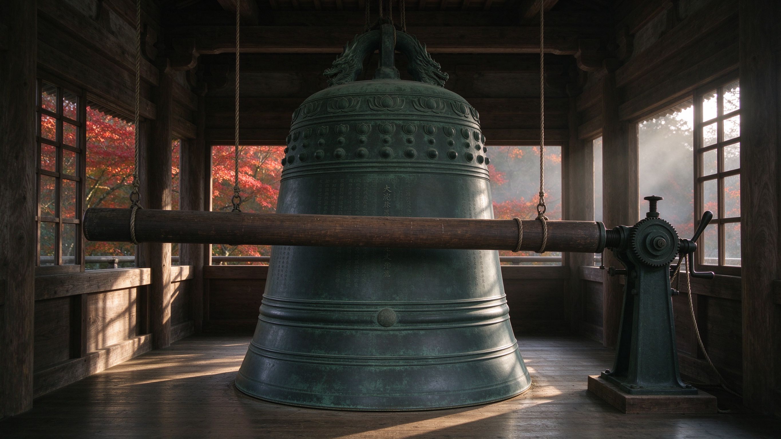 红叶钟寂
